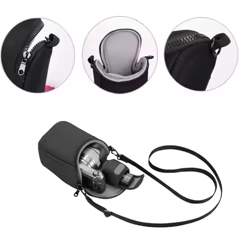 Neoprene Camera Bag Inner Case For Sony ZVE10 ZV-E10 II A6400 A6300 A6100 A6000 A5100 A5000 NEX-6 NE