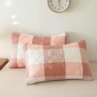 2 cái Vỏ gối bằng vải bông chống thấm nước thích hợp cho gối phòng ngủ gối ngủ chống bẩn mà không cầ