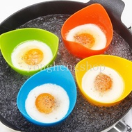 Creative Silicone Egg Poacher Molds Nonstick Egg Steaming Bowl Microwave Steamed Egg Plate Tray Eggs