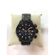 Jam Tangan Pria Alexandre Christie 6143 All Black (Free Tali Karet Dan