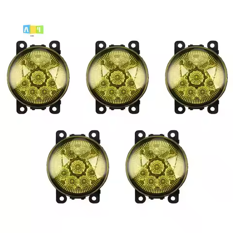 A04E-4F9Z-15200-AA 5PCS Car Fog Lamps Lighting LED Lights For Ford Explorer Transit Focus Fusion For