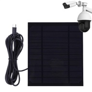 Solar Panel for Security Camera Energy-Saving USB Solar Panel Charger Solar Charging Panel Practical