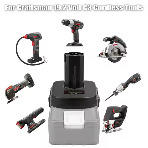 MT18GL Battery Adapter for Makita 18V Li-ion Battery Converter to for Craftsman 19.2 Volt Battery Co