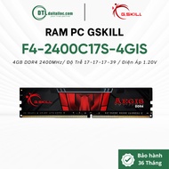 Gskill Aegis PC Ram 4GB DDR4 Bus 2400 Leaf Heatsink (F4-2400C17S-4GIS) | Genuine Genuine |