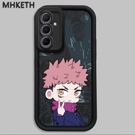 MHKETH Case For Samsung A55 5G A35 5G Cute Cartoon Q Silicone Phone