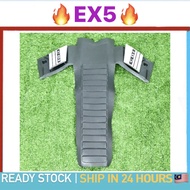 Ex5 Leg Shield Rubber With Logo CDI CENTRE RUBBER GETAH LEGSHIELD KEPAK SAYAP FRONT COVER COMPLETE S