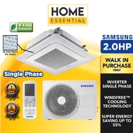 Samsung 2.0HP WindFree™ Inverter 4-Way Cassette Air Conditioner AC052TN4DKC/EA & AC052TXADKC/EA | Si