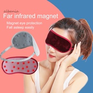  Eye Cover with 16 Magnets Adjustable Far Infrared Magnetic Women Sleeping Eye Patch Daily Use