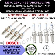 MERC GENUINE SPARK PLUG FOR MERC B160 B180 B200 B220 B250 [W246, W247] '11-24YR / GLK200 GLK250 [X20