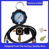 Air Conditioner Refrigerant Pressure Gauge for R410A 134A R22 R404A A/C Diagnostic Refrigerant Charg
