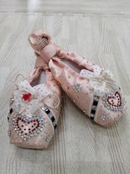 漫舞精靈 訂製水鑽芭蕾舞鞋 芭蕾硬鞋 足尖鞋 sansha法國芭蕾舞鞋訂製 399元一雙