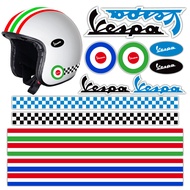 Retro Helmet Stickers for Vespa Vespa Vespa Sprint 150 Spring GTS Car Body Modification Sticker