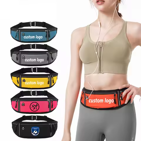 Custom Sports Waist Bag With Your Logo Belt Bag Mobile Phone Personalize Running Gym Bag Men Women G