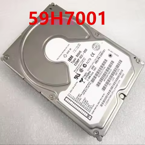 Original Almost New Hard Disk For IBM 4GB 68Pin SCSI 3.5" 10000RPM 2MB Server HDD For 59H7001 DGHS C