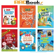 Book - 365 science experiments for children + 365 mysteries to be solved + 365 truths about the huma