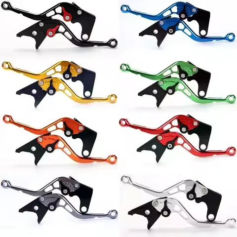 Short Motorcycle 7/8" 22mm Brake Clutch Levers For Honda Z125 monkey bike 19-21, CB/CBF 190R 18-19, 