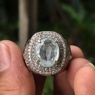RING AQUAMARINE GEMSTONEnatural