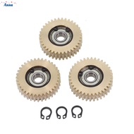 【Anna】3pcs 36 Teeth Ebike Wheel Hub Motor Gear With Bearing For Bafang Motor 38x8x12mm