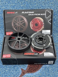 ชุดครัชKOSO LAED-pcx150-pcx160-จีออโน่และคลิ๊ก125-150-160ชุดครัชKOSOไต้หวันแท้ราคาต่อ1ชุด