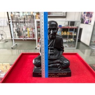 2559 Lp Thuad 6”Ner Thong Deang Wat Changhai 6寸龙婆托铜质金身（6x8寸高）亲自瓦章海原庙恭请，师傅再次开光加持。