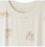 ((送順豐站，智能櫃))現貨 gelato pique 柴犬睡衣 free size