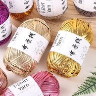 Metal Cloth Thread Hand-Knitted Bag Crochet Shoes Big Group Crochet Crochet Slippers Laser Cloth Thr