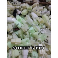 6 PIN CONNECTOR SOCKET CONTENTS 100 PCS FEMALE