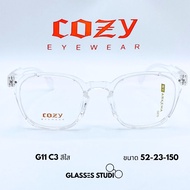 Cozy Eyeglass Frames Model G11 C3 Clear Color Size 52-23-150