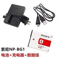 Camera Case Suitable for Sony DSC-WX10 H70 HX7 HX7V HX9V Camera NP-BG1 Battery+Charger+Data Cable