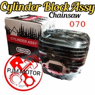 OREGON 070 Cylinder block assy blok komplit boring lengkap mesin chainsaw senso sinso besar