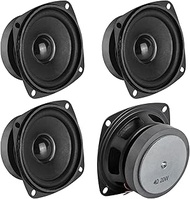 4Pcs 3" 4 Ohm 20W Full Range Woofer Speaker 77mm 3inch Stereo udio Sound Home Theater Loudspeaker fo