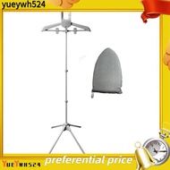 [yueywh524]Adjustable Foldable Garment Steamer Stand with Ironing Gloves for Clothes, Steamer Rack w