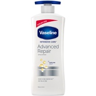 Vaseline 凡士林 修護潤膚乳液 無香  400ml  1瓶