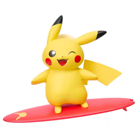 MINISO Pokemon Pikachu Car Air Freshener Surfing Aroma Diffuser Vent Clip Cute Dashboard Fragrance D
