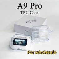 【Wholesale price】A9pro Transparent earphone case, TPU silicone earbuds case, anti-bump Anti-abrasion