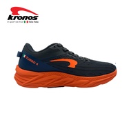 Kronos Men Turbo 4 Running Shoes (Grey/Orange)