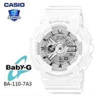 (รับประกัน 1 ปี) Casioนาฬิกาคาสิโอของแท้ BABY-G CMGประกันภัย 1 ปีรุ่น BA-110-7A3 นาฬิกาข้อมือผู้หญิง สายเรซิ่น