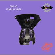 YAMAHA NVX V2 INNER FENDER (BLACK) 100% ORIGINAL HLY BBP-F1552-01 NVX V2 FENDER