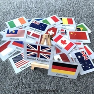 32 Country Flag Memory Card Set | Learning For Returning To School Home Educational Equipment And Fe