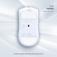 Skyglide Dark Gold 3D Relief Mousepad for Razer Viper V3 pro Smooth Positioning Foot Pads Special Fl