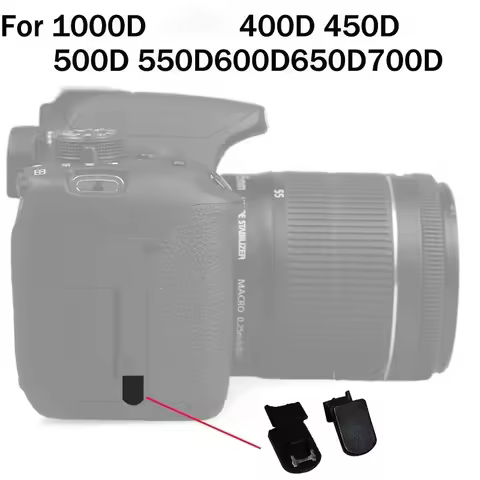 `1pcs Battery Door Cover Port Bottom Base Rubber for Canon 1000D 400D 450D 500D 550D 600D 650D 700D 
