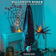Halloween Haunted House Horror Props Upside Down Vampire Hanging Ghost Decoration Pendant Haunted Ho