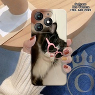 HP Latest ITEL A90 Softcase - ORORA - Casing ITEL A90 - Cats case Motif - ITEL - Softcase ITEL A90 C