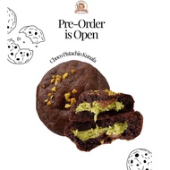 Choco Pistachio soft cookies KUNAFA |Dubai soft cookies
