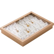 Ground Cover Large Capacity Jewelry Display Stocking Tray Ring Pendant Bracelet Necklace Tray Storag