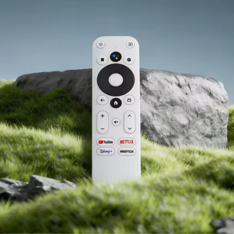 ONN Android FHD 4K UHD Streaming Stick TV Box Voice Remote Control Replacement Controller with YouTu