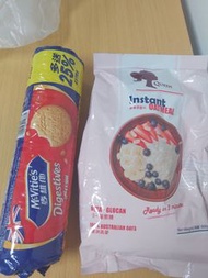 即食燕麥片800g+麥維他消化餅500g