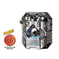 Fireowl F29 Huntsman Gaming Earbuds Built-in Microphone Noise Cancellation Free Cable + Steel Neckla