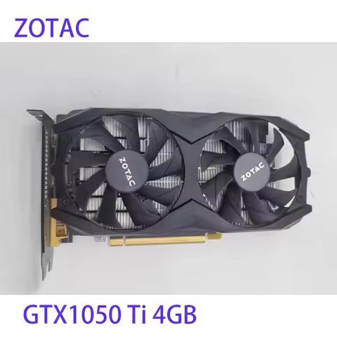 ZOTAC Video Card Original GTX 1050 TI 4GB Graphics Cards Map For nVIDIA Geforce GTX1063 GDDR5 192Bit