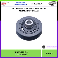 (FT-3) Kia Forte 2.0 Korea Aftermarket Crank Pulley Damper (23124-2G600)